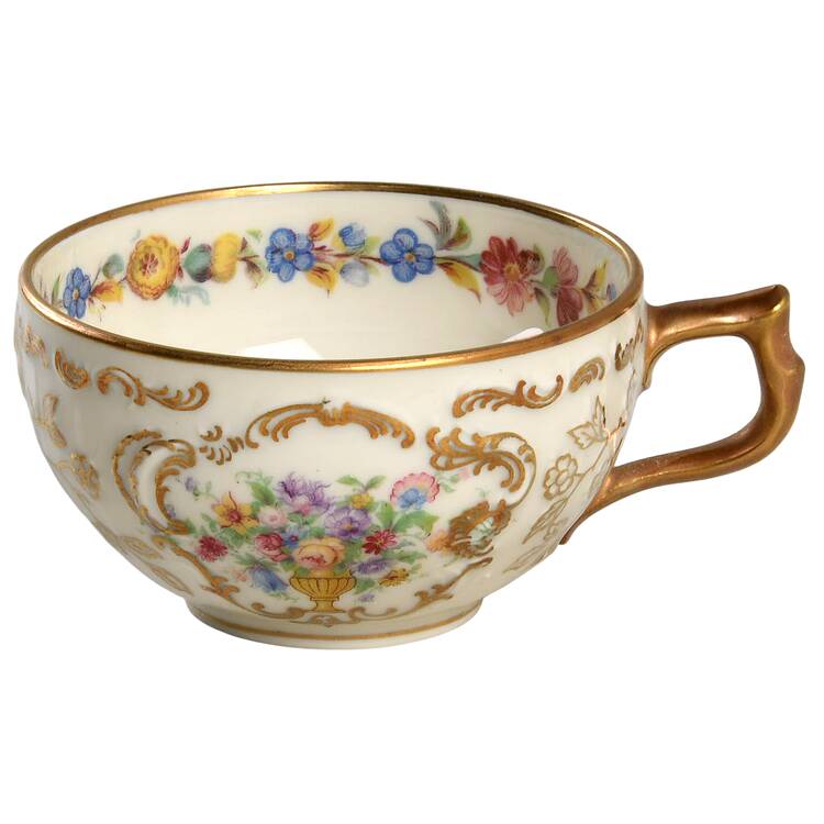 Du Barry Flat Demitasse Cup