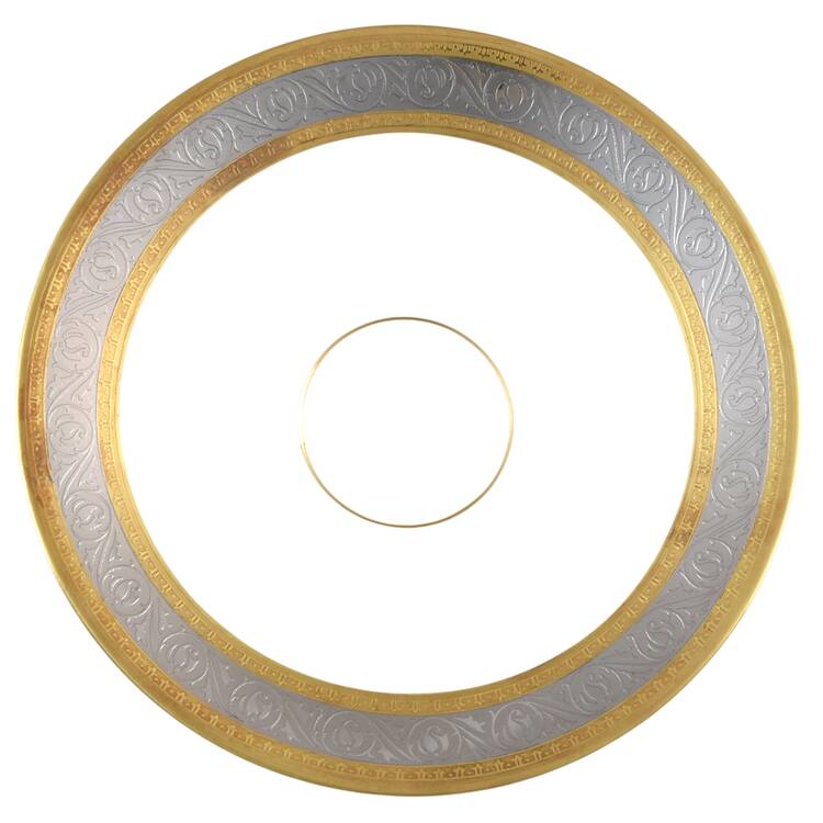 Duchess (Ivory Background) Saucer for Demitasse Cup