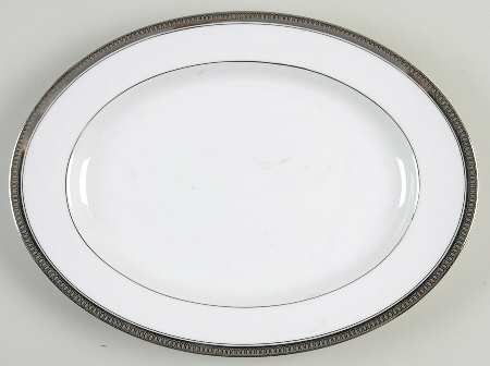 Duchess (No #, Rim Shape) 12" Oval Serving Platter