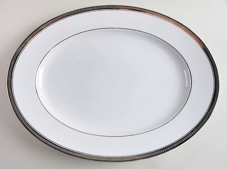 Duchess (No #, Rim Shape) 14" Oval Serving Platter