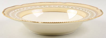 Duchess (Yellow Rim, Green Leaves) Rim Soup Bowl