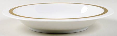 Duo Gold Rim Soup Bowl