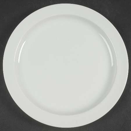 Duo White Salad Plate