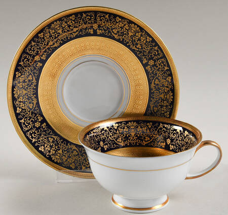 Dynasty (Disc. 1992) Footed Cup & Saucer Set