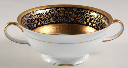 Dynasty (Disc. 1992) Footed Cream Soup Bowl