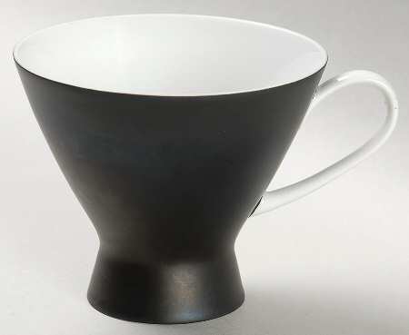 Ebony Black Footed Cup