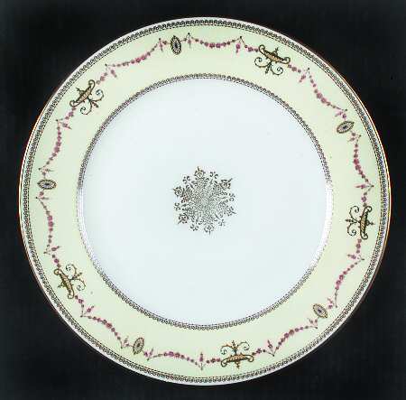 Eden (White Background) Service Plate (Charger)