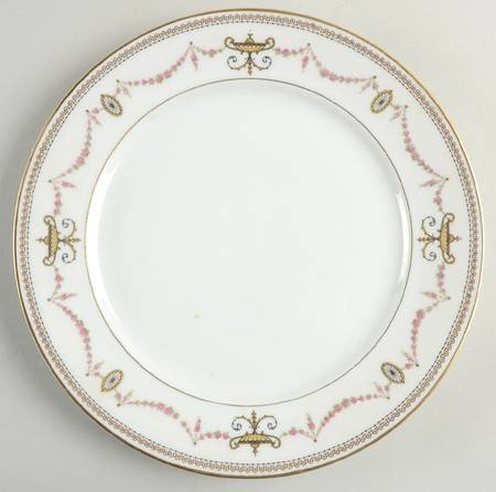 Eden (White Background) Luncheon Plate
