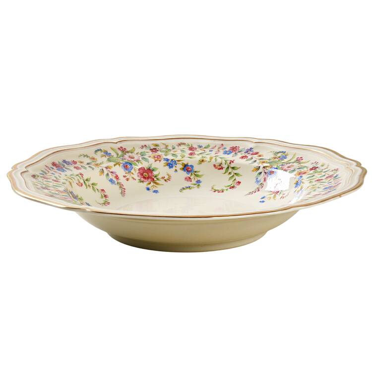 Eleanor Cream Rim Soup Bowl by Rosenthal - Continental