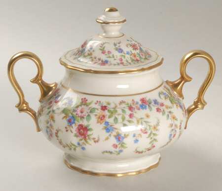 Eleanor Cream Sugar Bowl & Lid