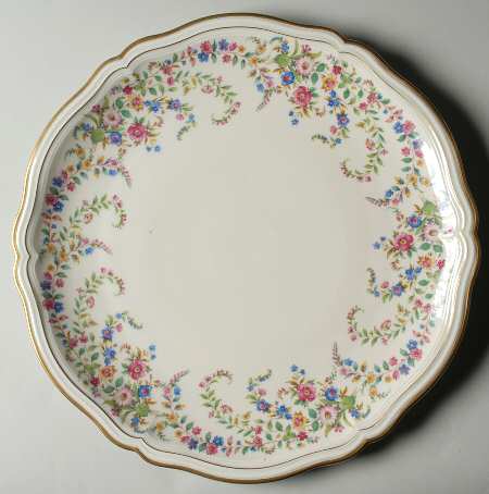 Eleanor Cream 13" Chop Plate (Round Platter)