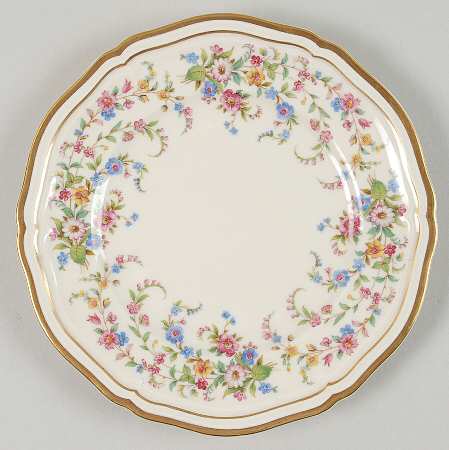 Eleanor Cream Bread & Butter Plate