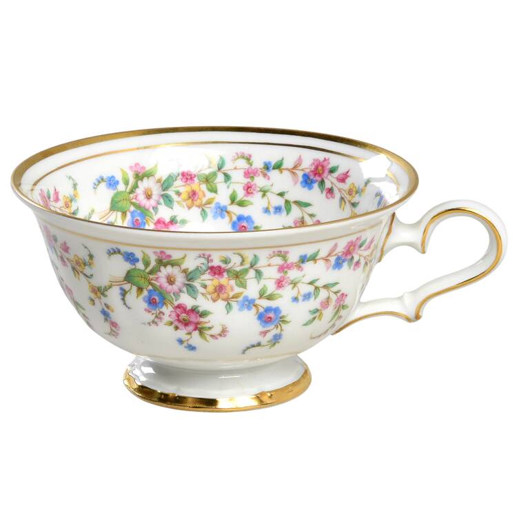 Eleanor White Footed Cup