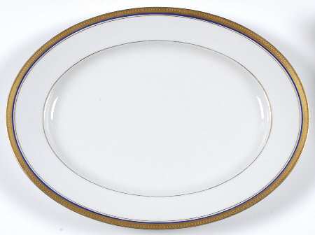 Electra (Aida Shape) 14" Oval Serving Platter