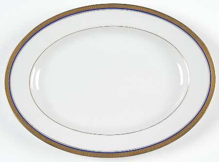 Electra (Aida Shape) 12" Oval Serving Platter