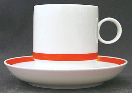 Electric Footed Cup & Saucer Set