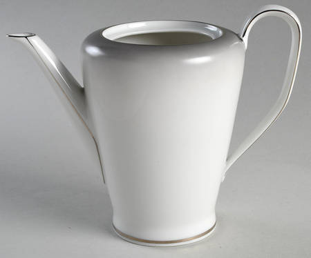 Elegance (Platinum Trim) Small Coffee Pot No Lid