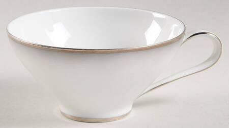 Elegance (Platinum Trim) Flat Cup