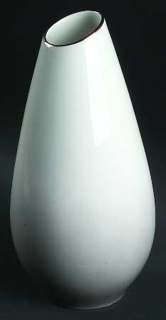 Elegance (Platinum Trim) 9" Vase