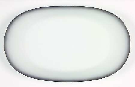 Elegance (Platinum Trim) 15" Oval Serving Platter