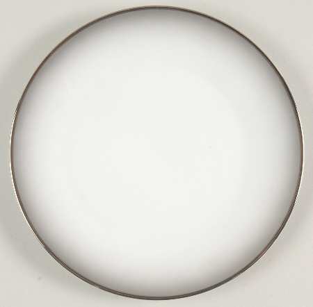 Elegance (Platinum Trim) Dessert/Pie Plate