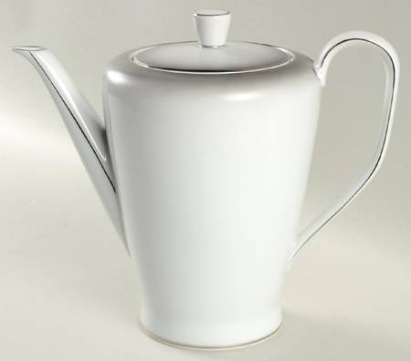 Elegance (Platinum Trim) Coffee Pot & Lid