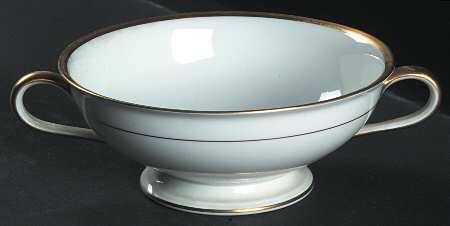 Elegante Footed Cream Soup Bowl