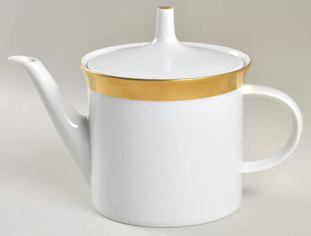 Elvira (White Background) Teapot & Lid