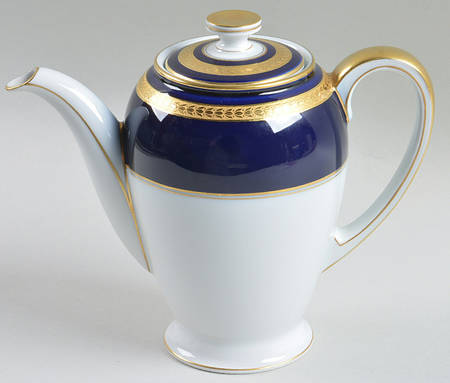 Eminence Cobalt Blue Small Coffee Pot & Lid