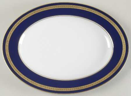 Eminence Cobalt Blue 11" Oval Serving Platter