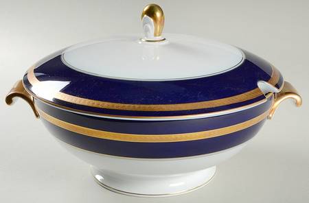 Eminence Cobalt Blue Tureen &  Lid