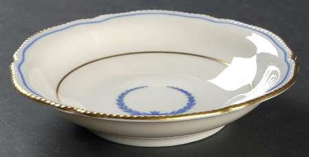 Empire (Blue Wreath, Ivory) Fruit/Dessert (Sauce) Bowl