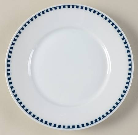 Empire (Blue Squares) Salad Plate