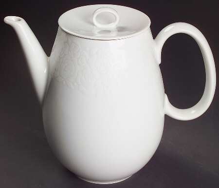 Ermine Coffee Pot & Lid