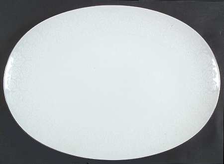Ermine 15" Oval Serving Platter