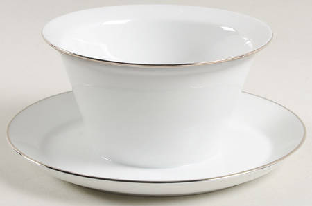 Evensong Round Gravy Boat/Attached Underplate by Rosenthal - Continental
