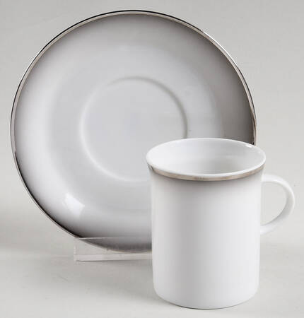 Evensong Flat Demitasse Cup & Saucer Set