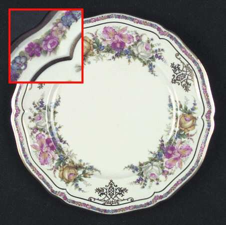 Evelyn Salad Plate
