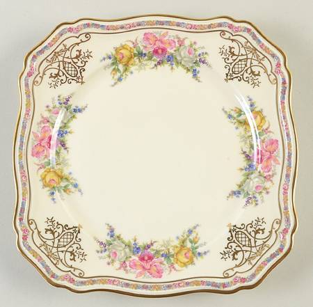 Evelyn Square Salad Plate