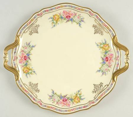 Evelyn Handled Cake Plate