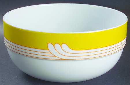 Exotic Yellow 7" Round Vegetable Bowl