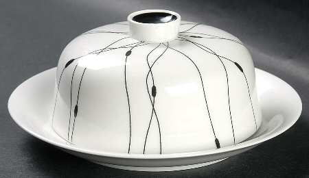 Fadenspiel Round Covered Butter