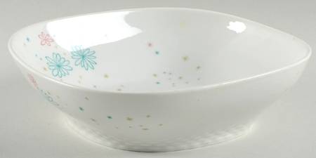 Festive 8" Square Vegetable Bowl