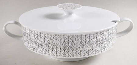 Filigree Tureen &  Lid