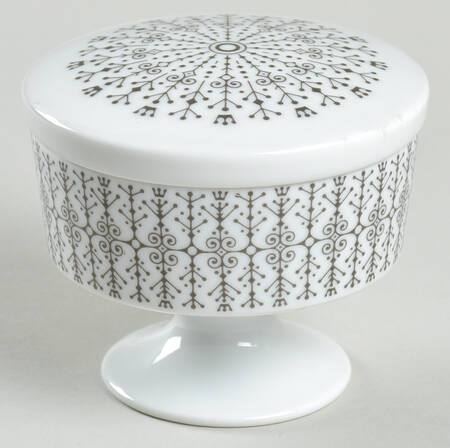 Filigree Mini Sugar Bowl & Lid