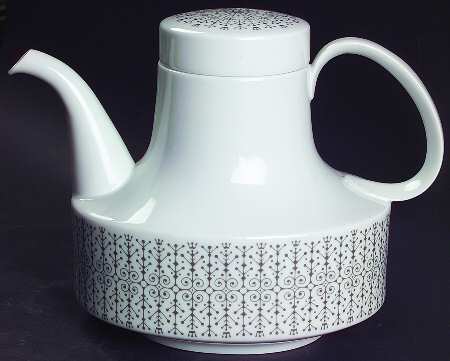 Filigree Teapot & Lid