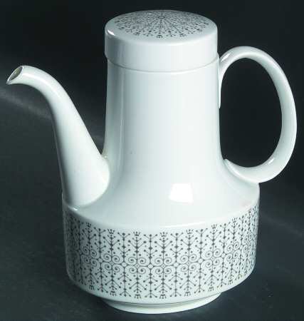 Filigree Coffee Pot & Lid