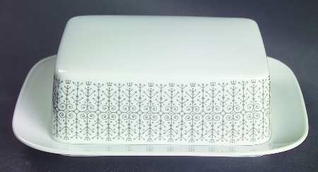 Filigree Square Covered Butter