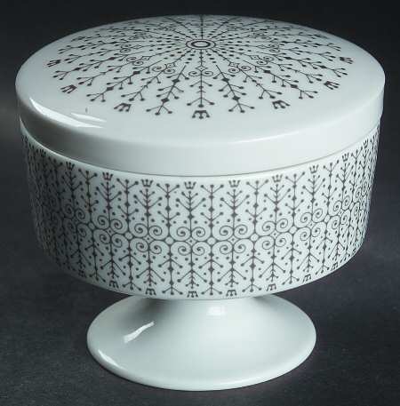 Filigree Sugar Bowl & Lid