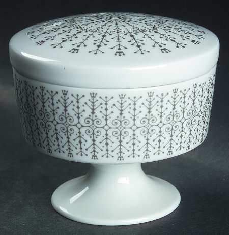 Filigree Sugar Bowl & Lid